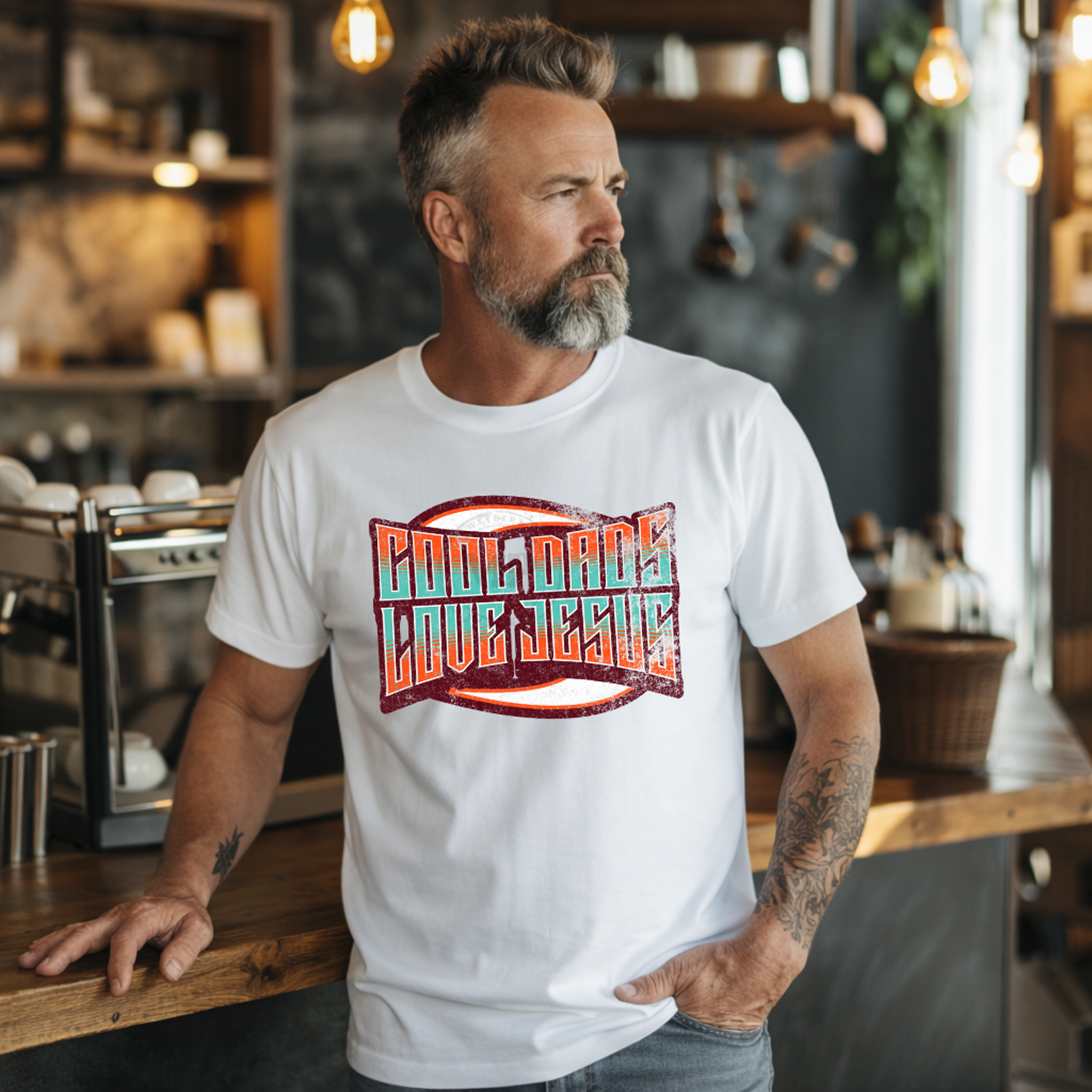 Cool Dads Love Jesus