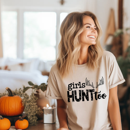 Load image 1 in gallery view. Girls Hunt Too