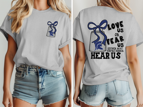 Load image 1 in gallery view. Love Us Or Fear Us Trojans
