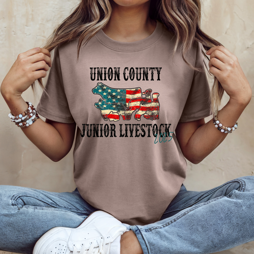 Load image 1 in gallery view. Union County Junior Livestock 2025 Red White & Blue