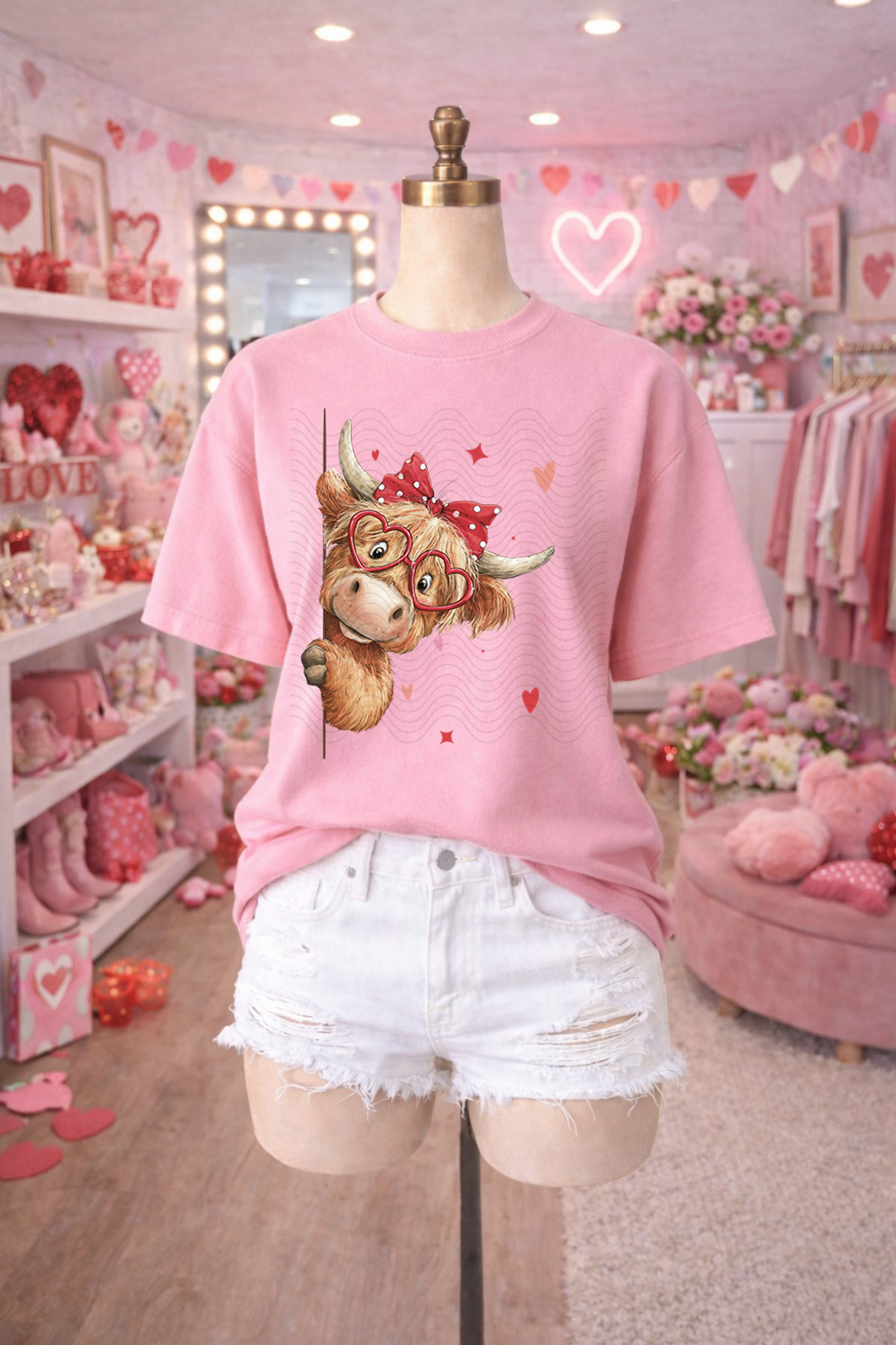 Cute Highland Peek