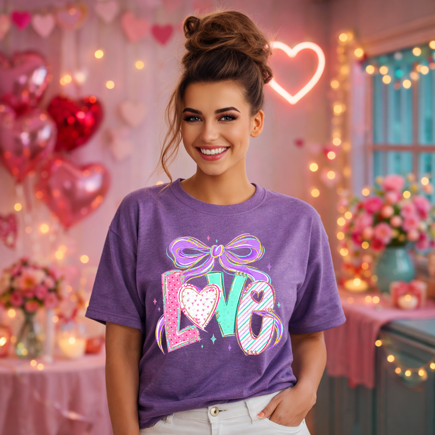 Doodle Love with Bow