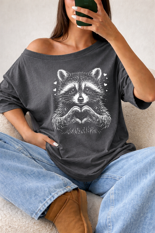 Load image 1 in gallery view. Raccoon Love