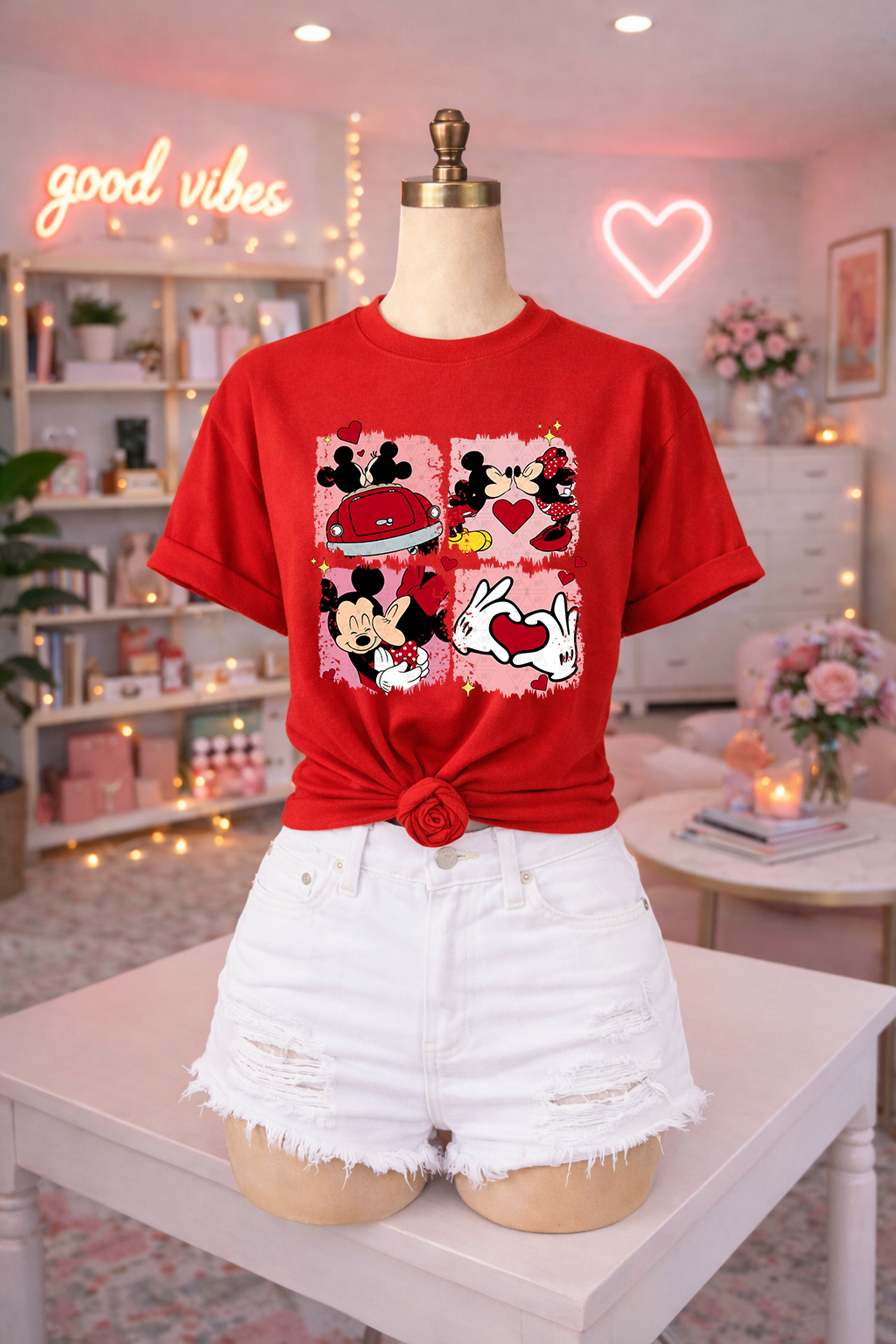 Mickey & Minne Love Scenes