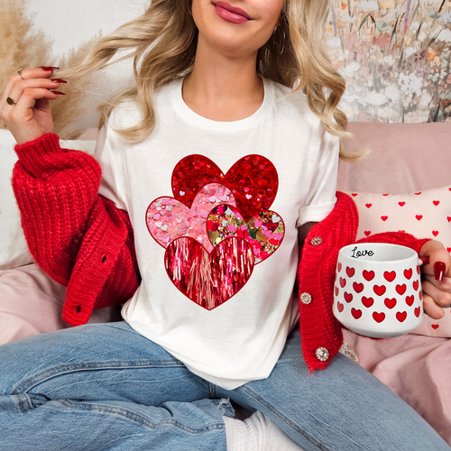 Load image 1 in gallery view. Sparkle Hearts