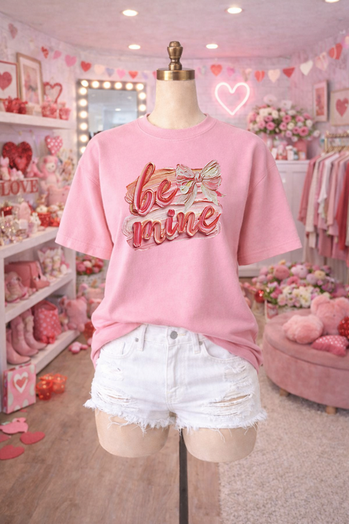 Load image 1 in gallery view. Hand Painted Be Mine