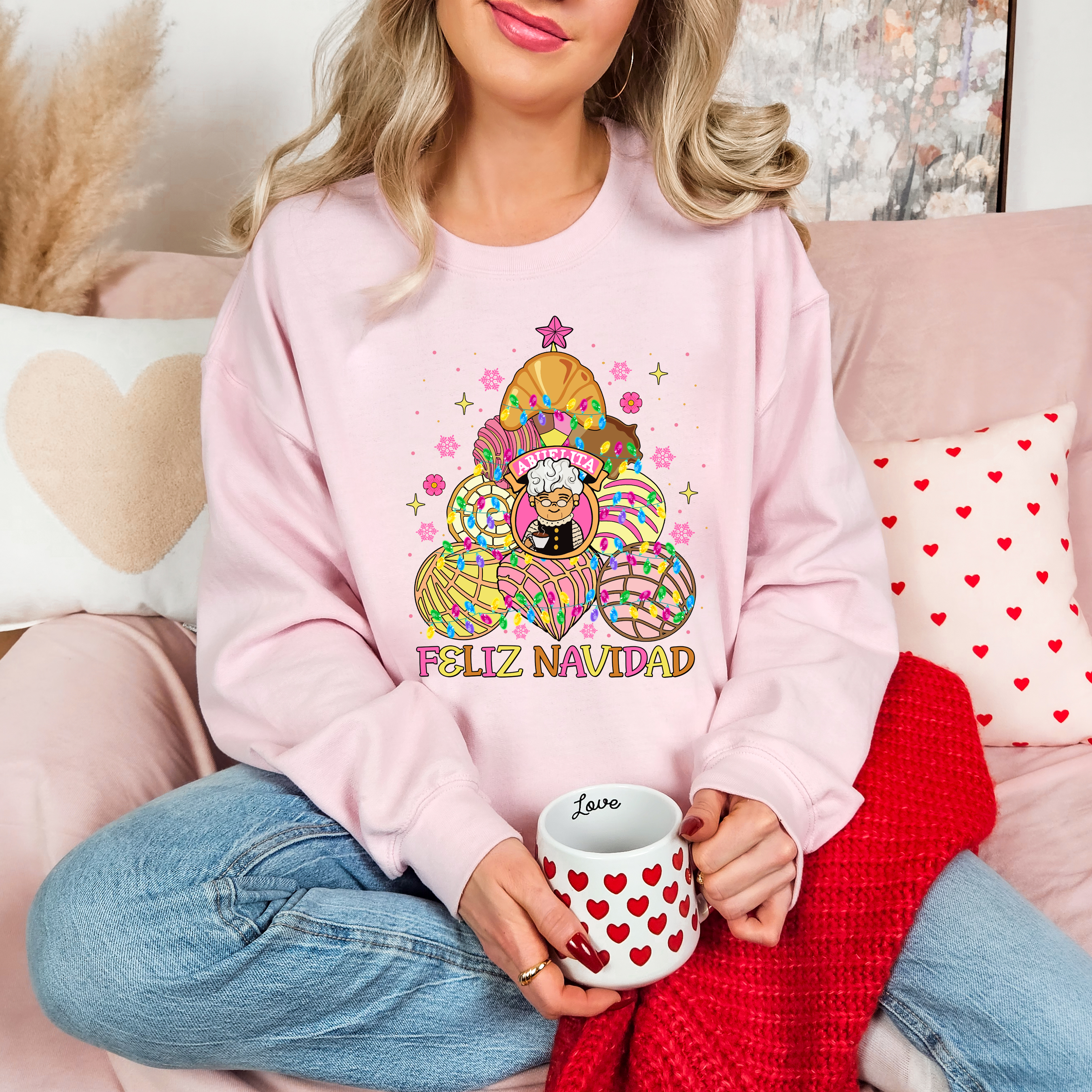 Feliz Navidad Pink