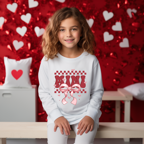 Load image 1 in gallery view. Mini Checkered Valentine