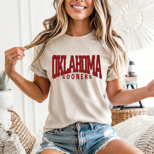 Load image 1 in gallery view. Varsity Sooners