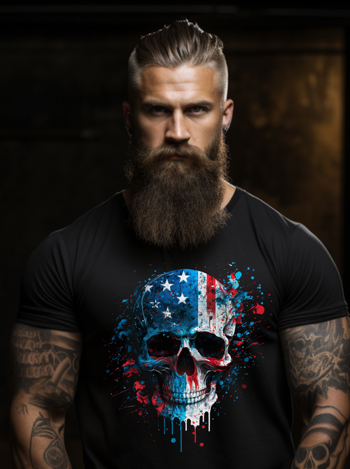 Load image 1 in gallery view. American Skull