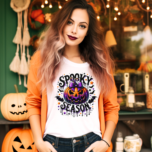 Load image 1 in gallery view. Spooky Season Pumpkin