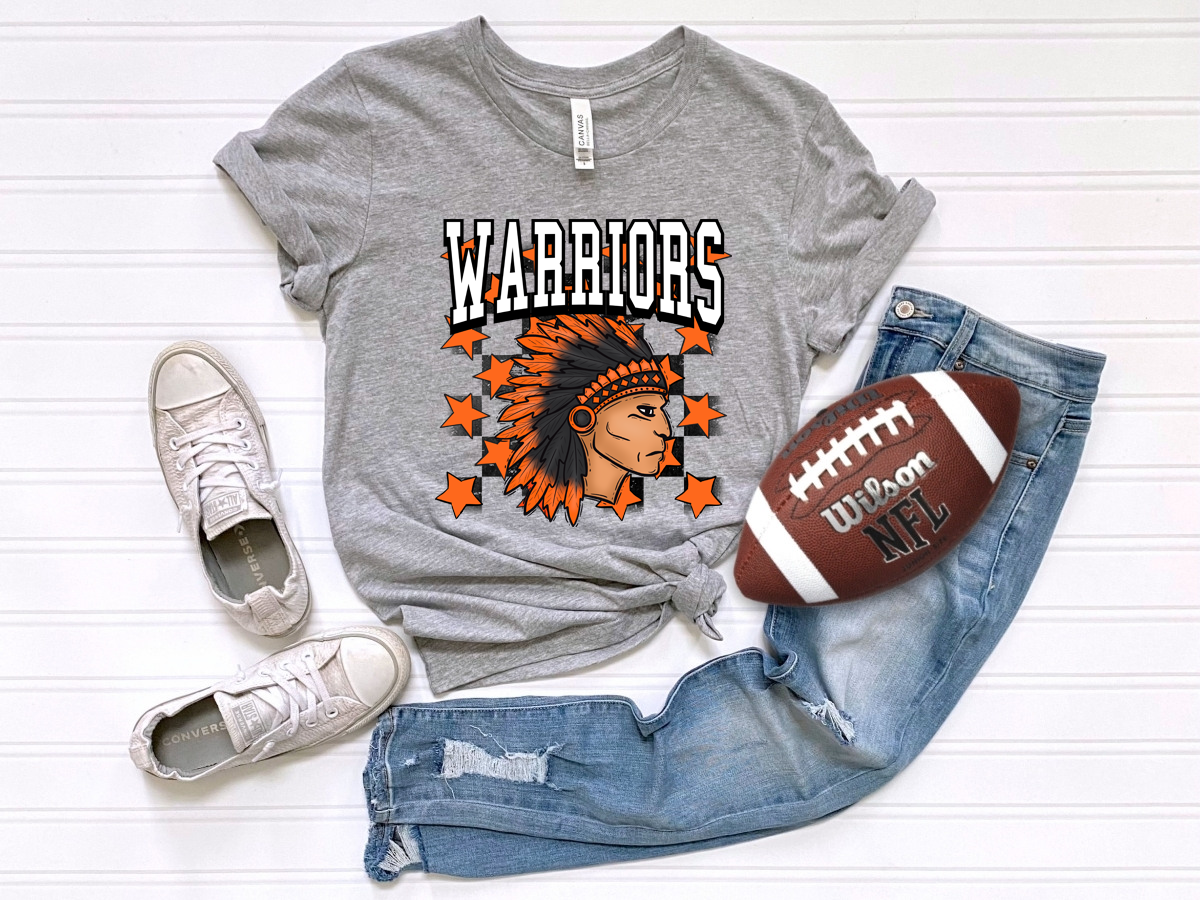 Checkered Warriors Orange