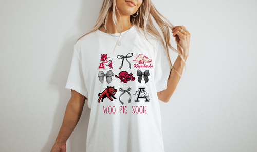 Load image 1 in gallery view. Pig and Bows