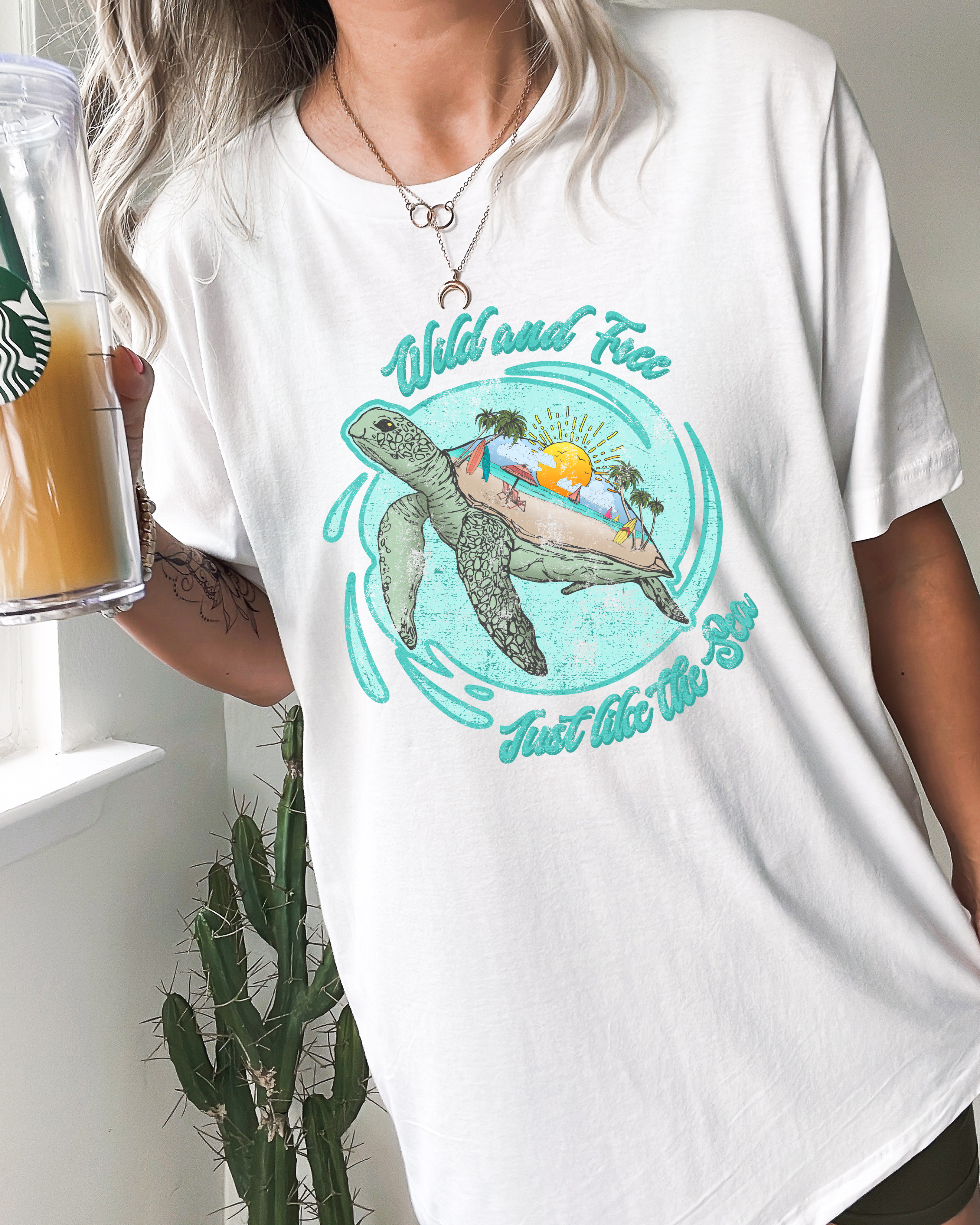 Wild And Free Just Like The Sea