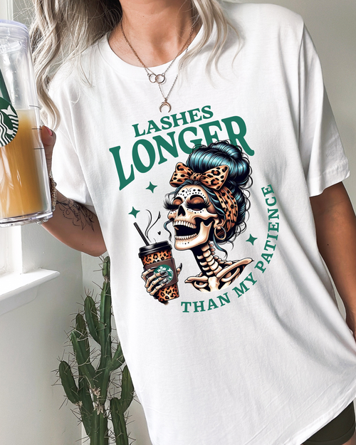 Load image 1 in gallery view. Lashes Longer Than My Patience