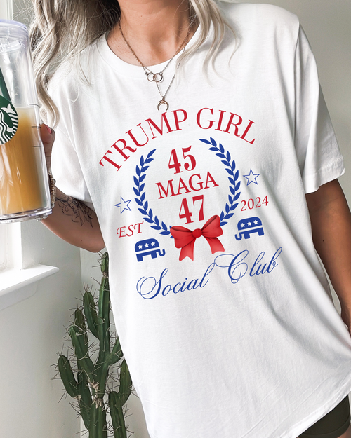 Load image 1 in gallery view. Trump Girl Social Club
