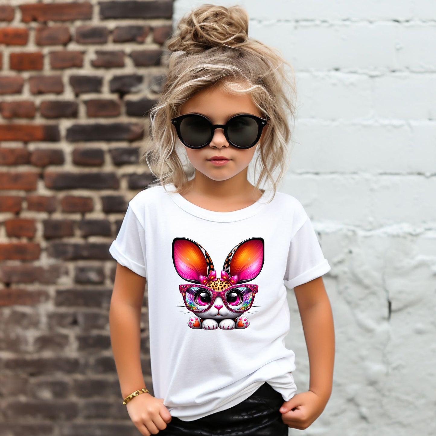 Cute Little Neon Bunny