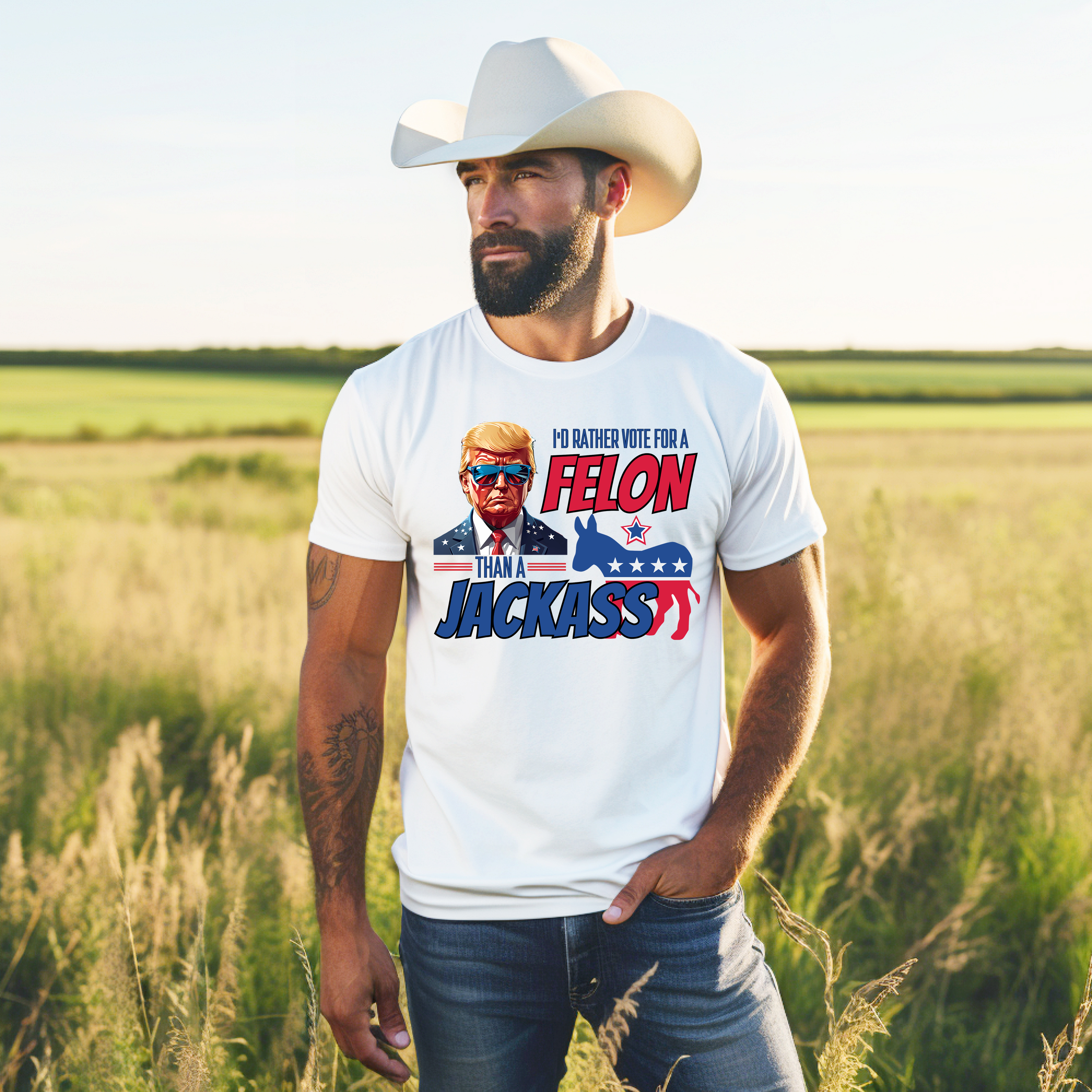 I'd Rather Vote for a Felon than a Jackass