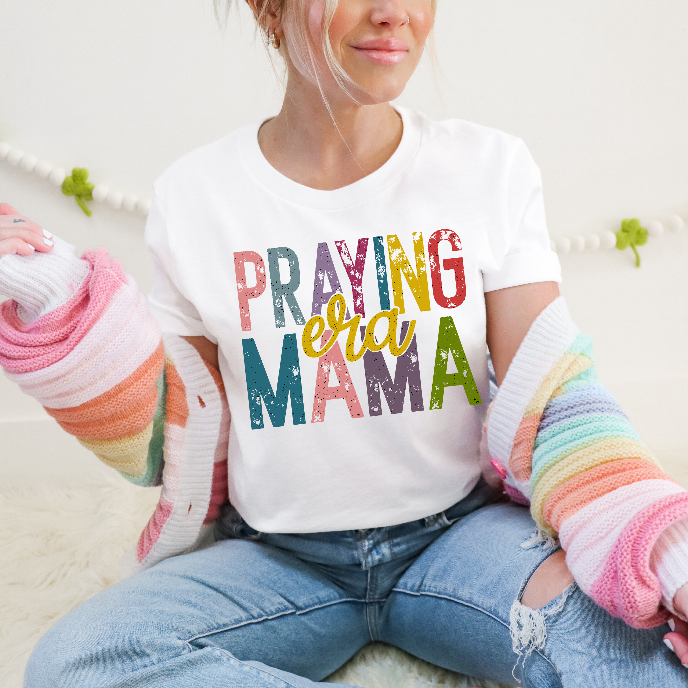 Praying Mama Era Distressed