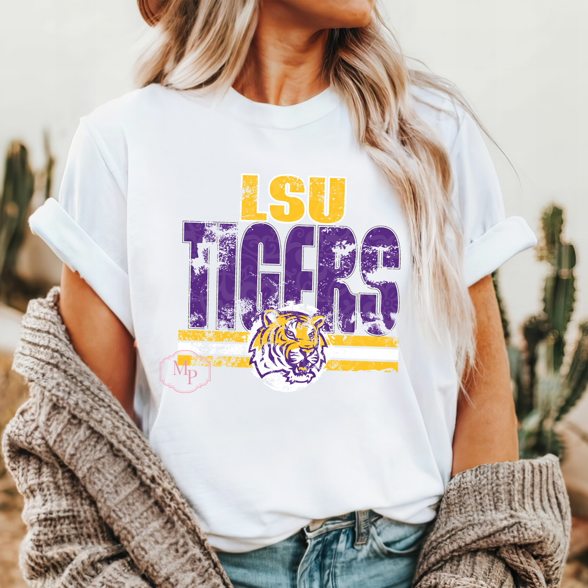 Distressed LSU Tigers