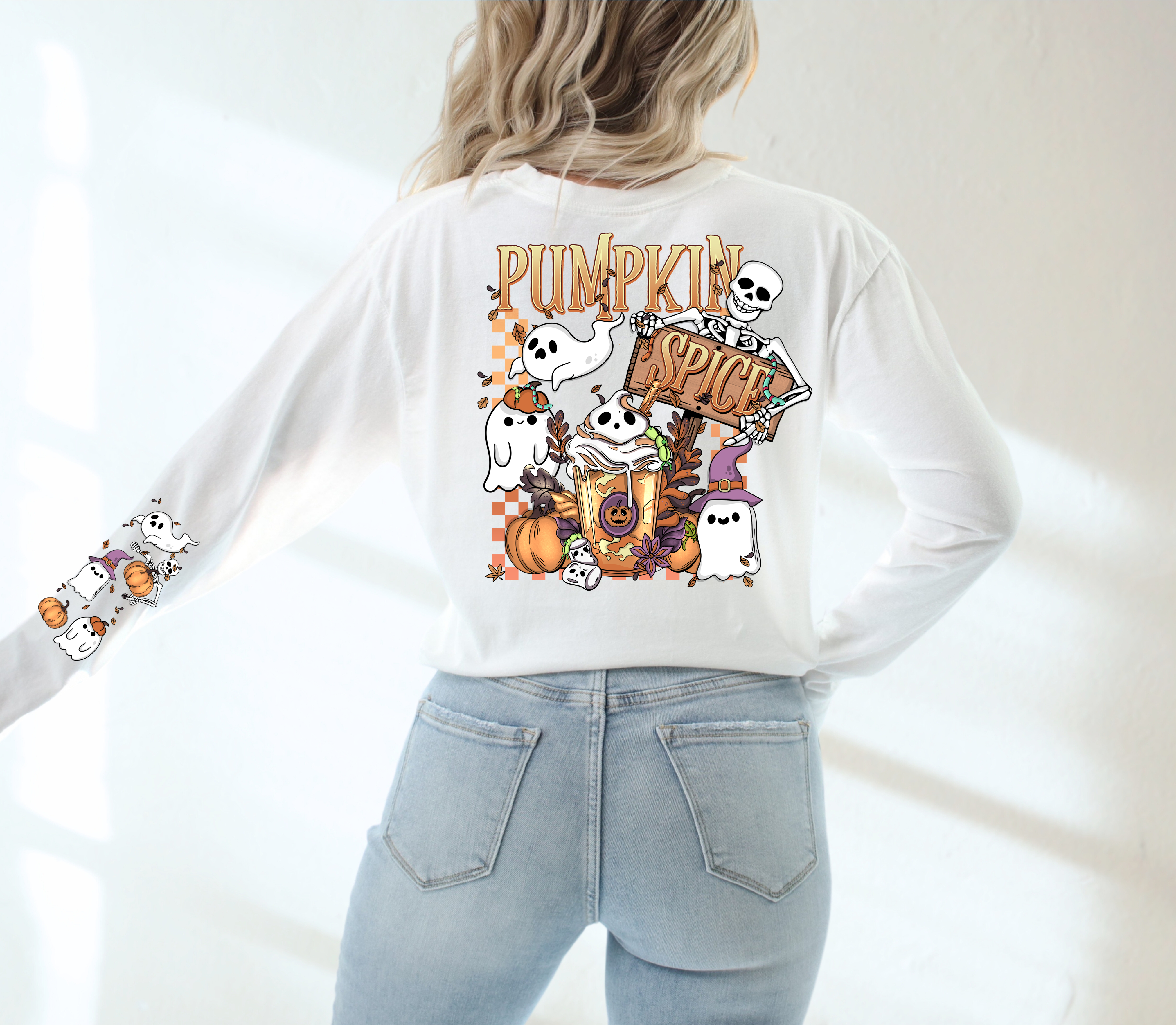Pumpkin Spice Ghosts