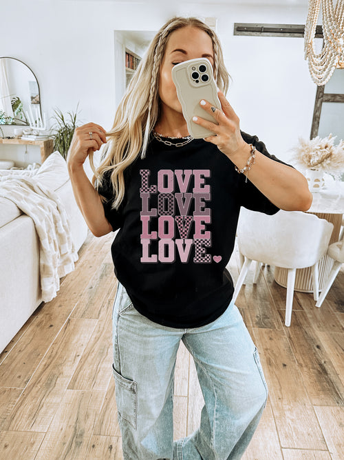 Load image 1 in gallery view. Love Love Love Love