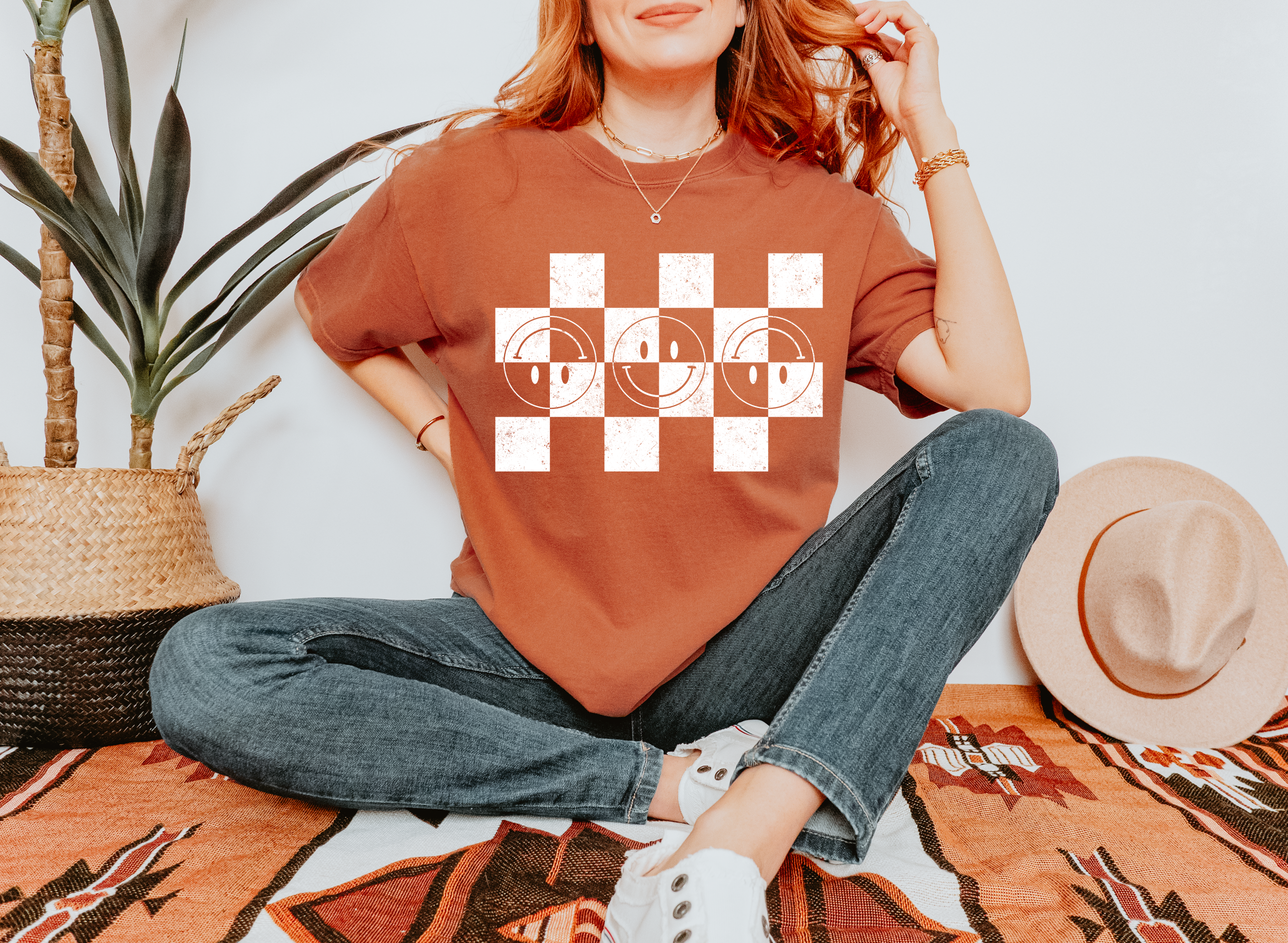Checkered Van Smiley