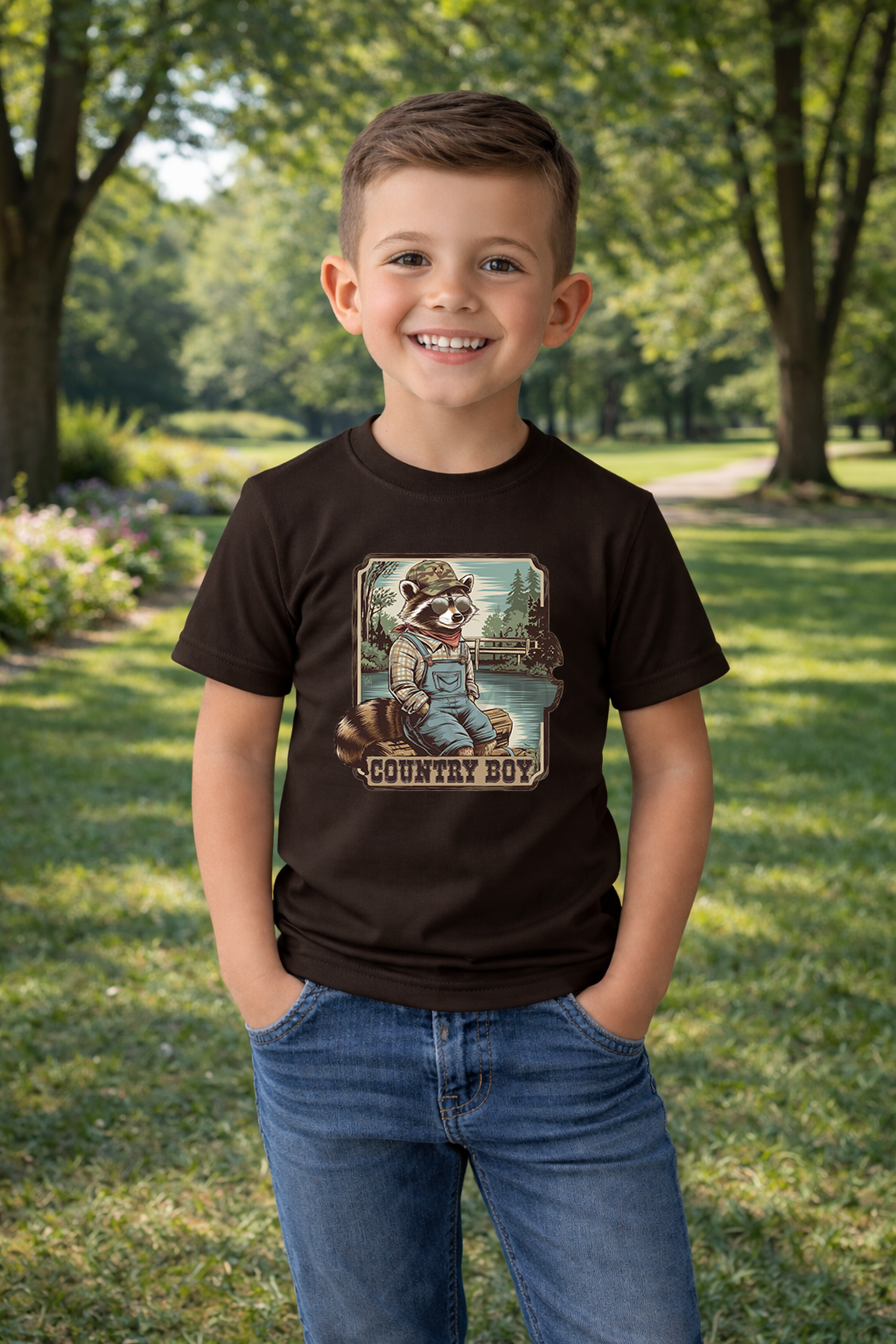 Country Boy Racoon
