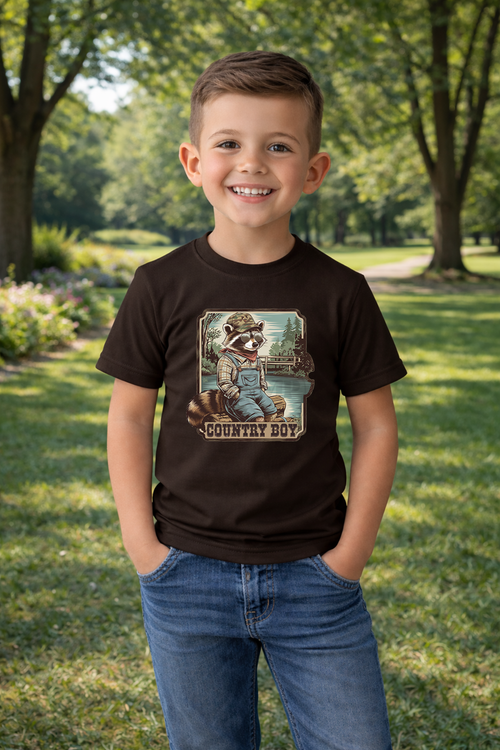 Load image 1 in gallery view. Country Boy Racoon