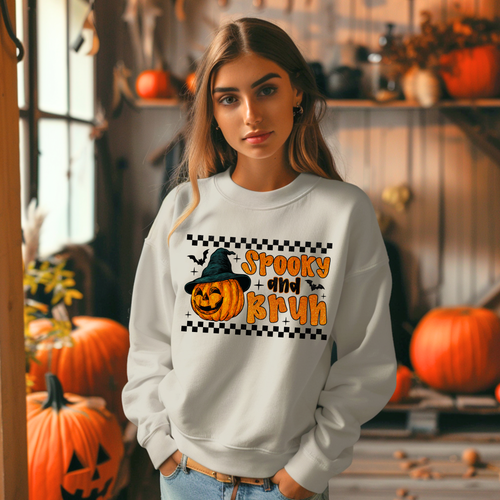 Load image 1 in gallery view. Spooky and Bruh