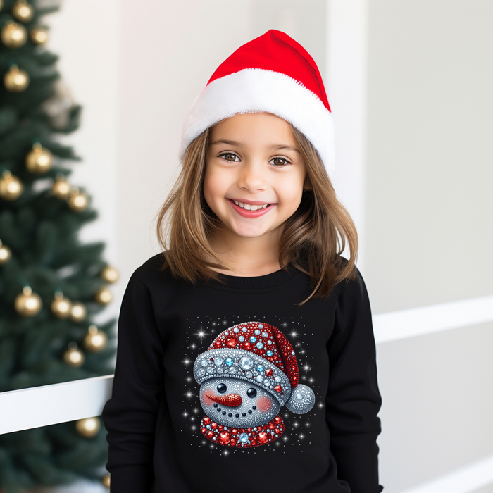 Rhinestone Snowman