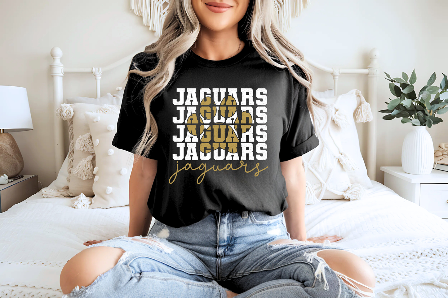 Jaguars White Gold Paw