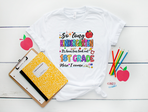 Load image 1 in gallery view. Girly So Long Kindergarten