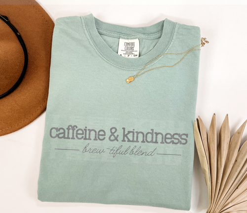 Load image 1 in gallery view. Caffeine & Kindness