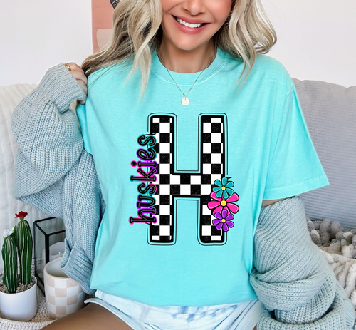 Load image 1 in gallery view. Checkered H Hornets