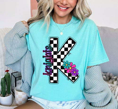 Load image 1 in gallery view. Checkered K Knights