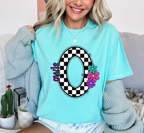 Load image 1 in gallery view. Checkered O Owls