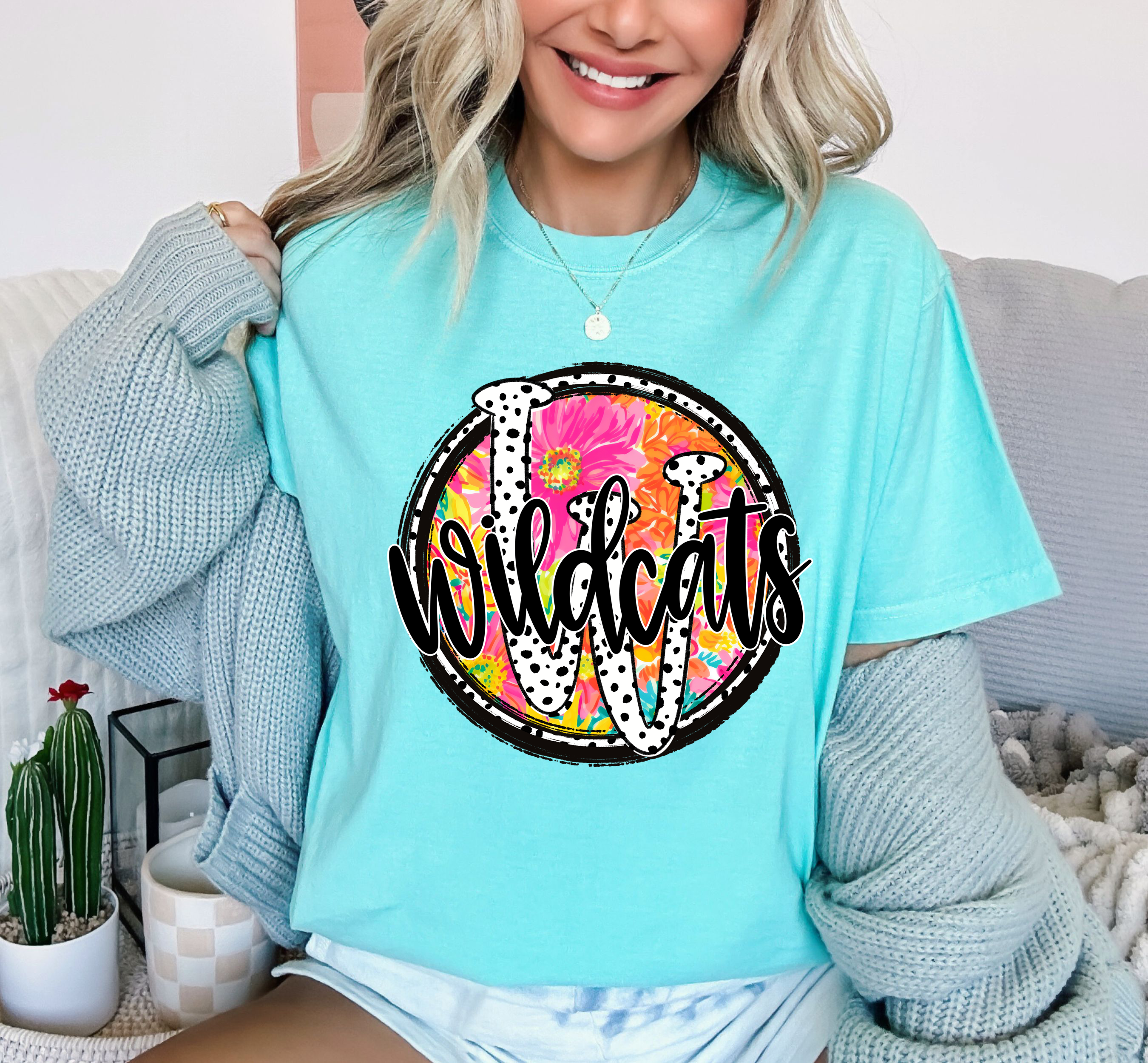 Wildcats Spotted Circle