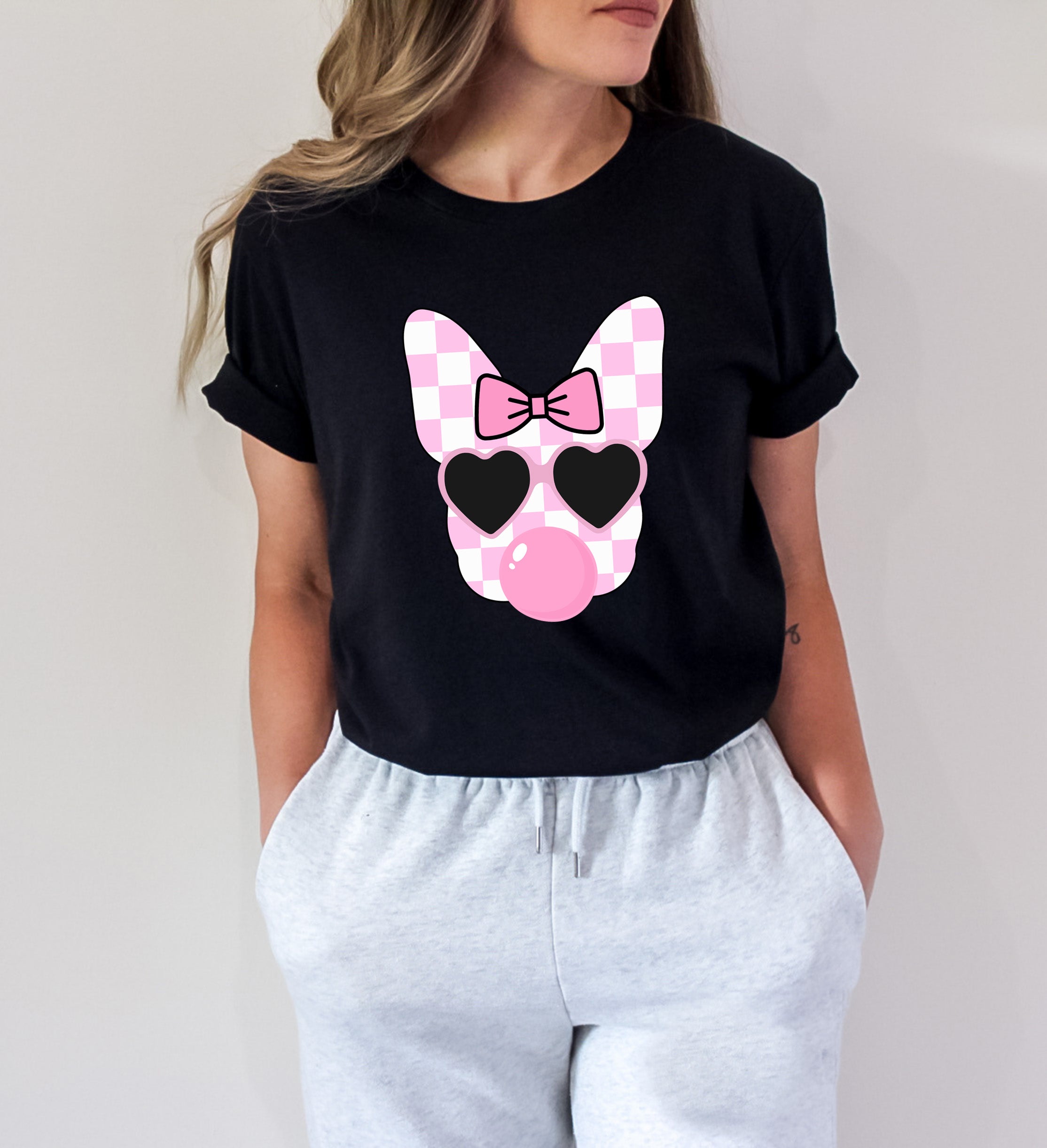 Pink Frenchie