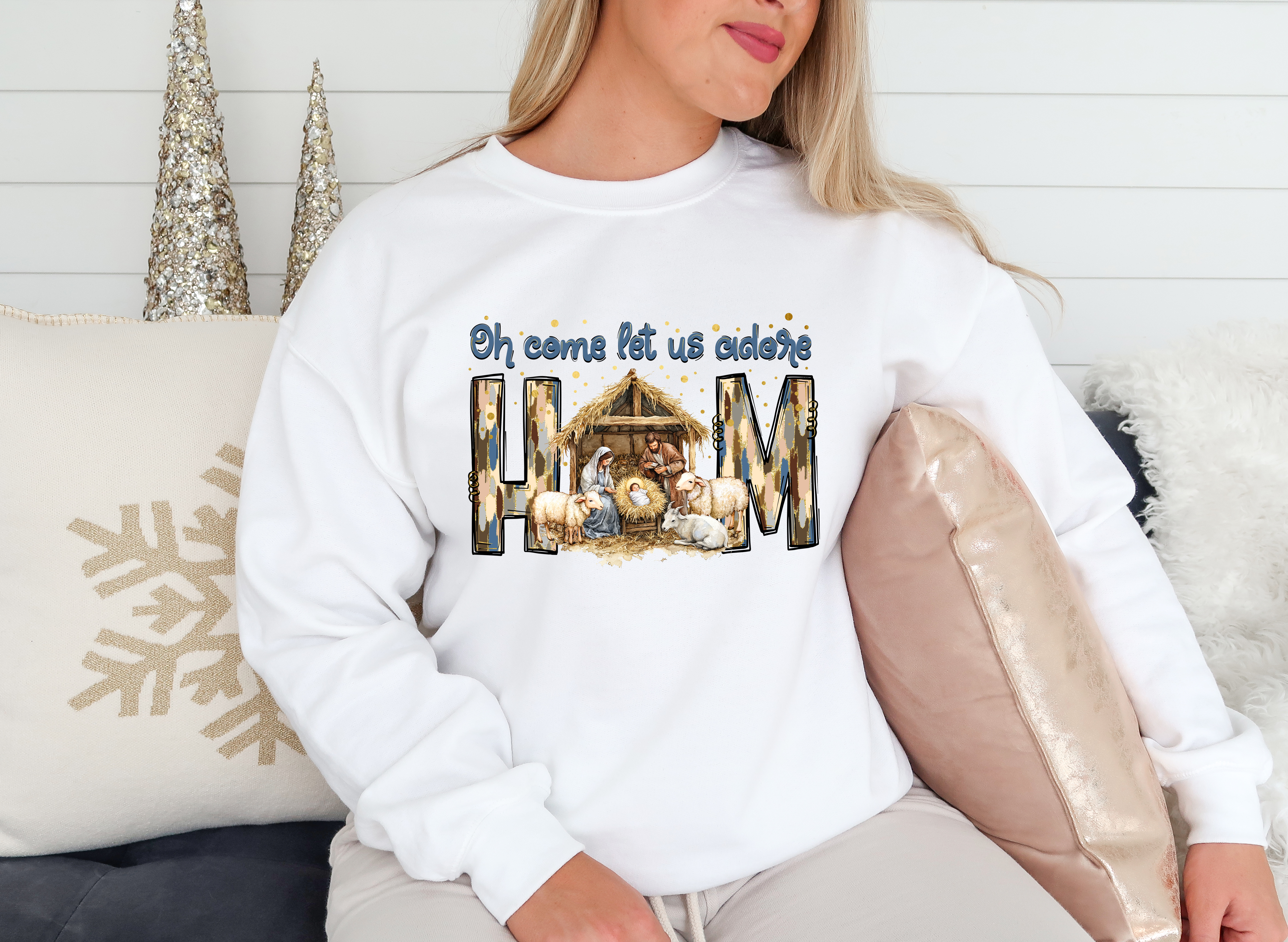 Oh Come Let Us Adore Him Manger