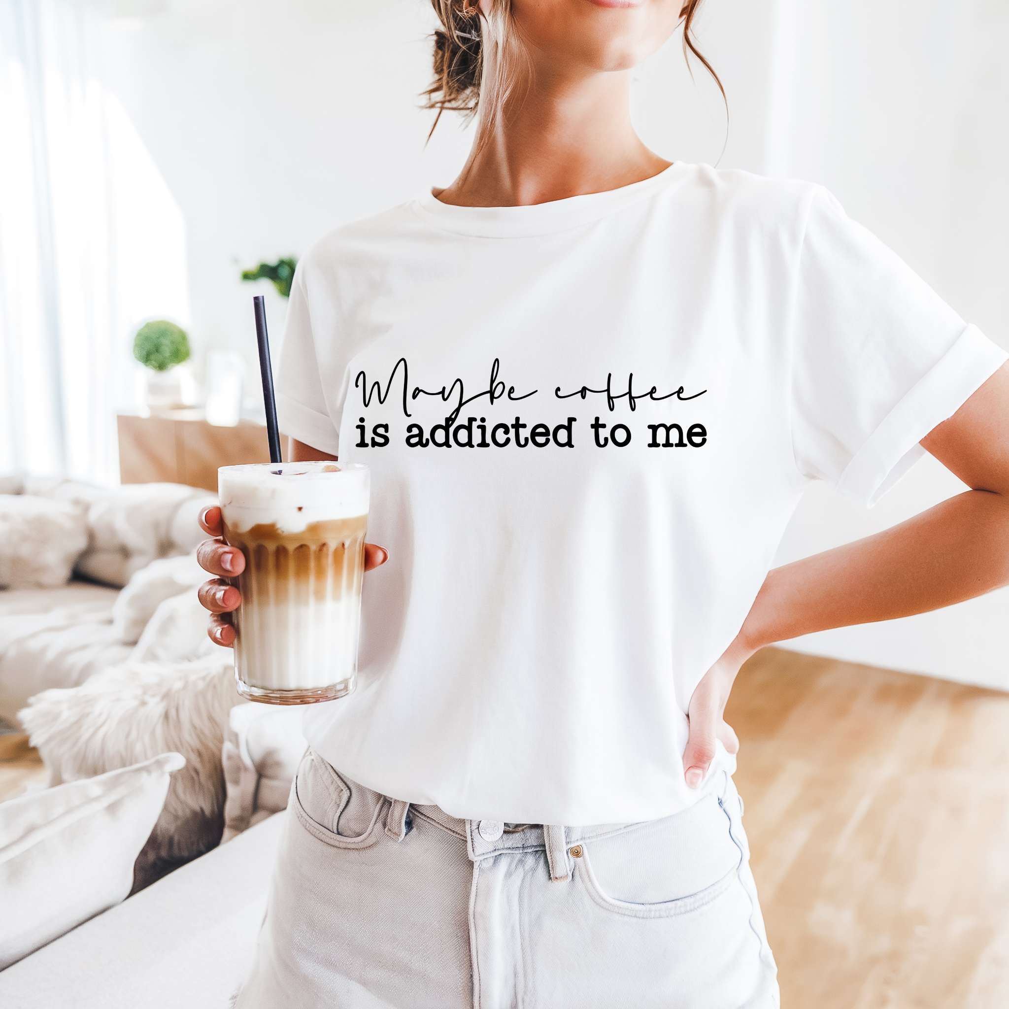 Maybe Coffee Is Addicted To Me