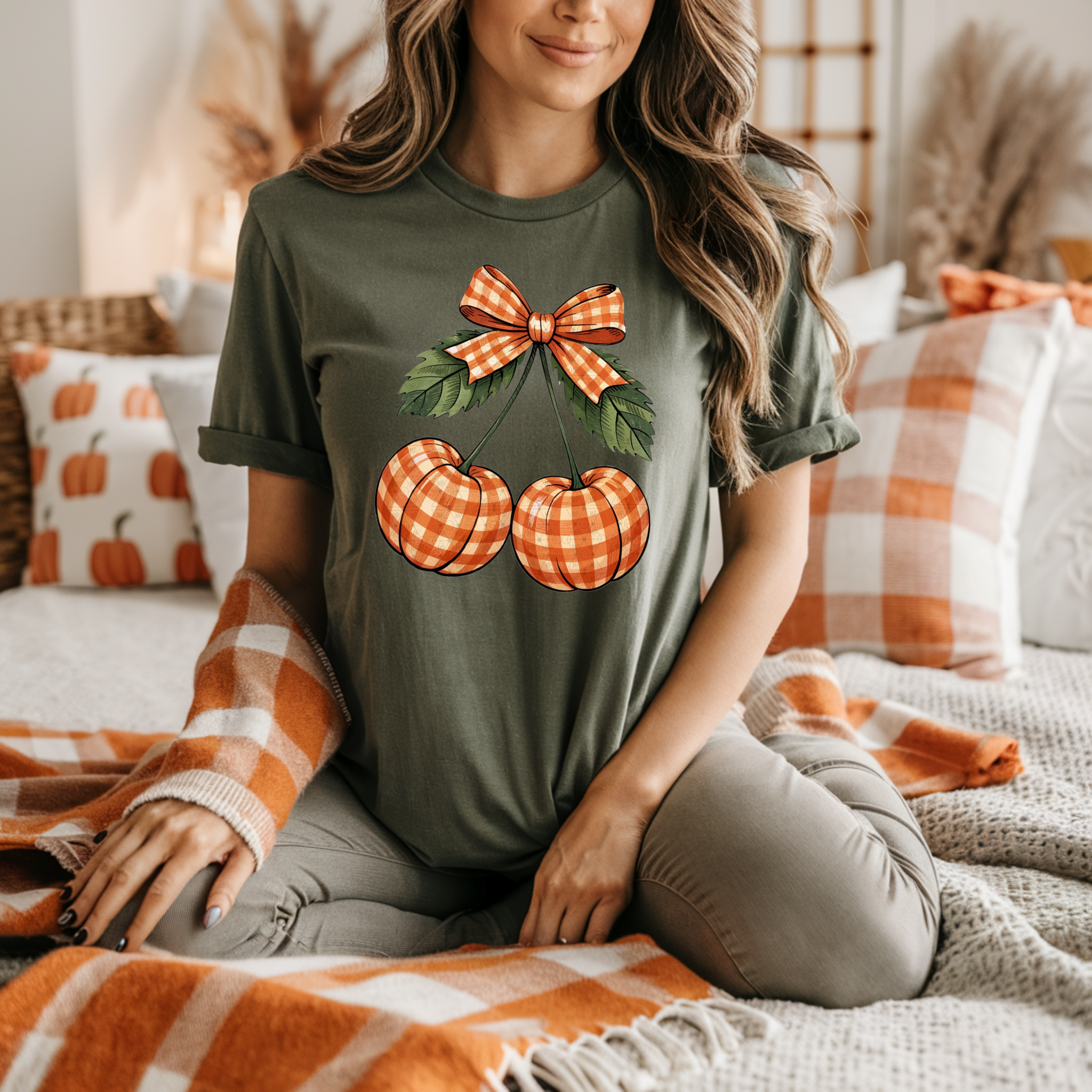 Checkered Cherry Pumpkins