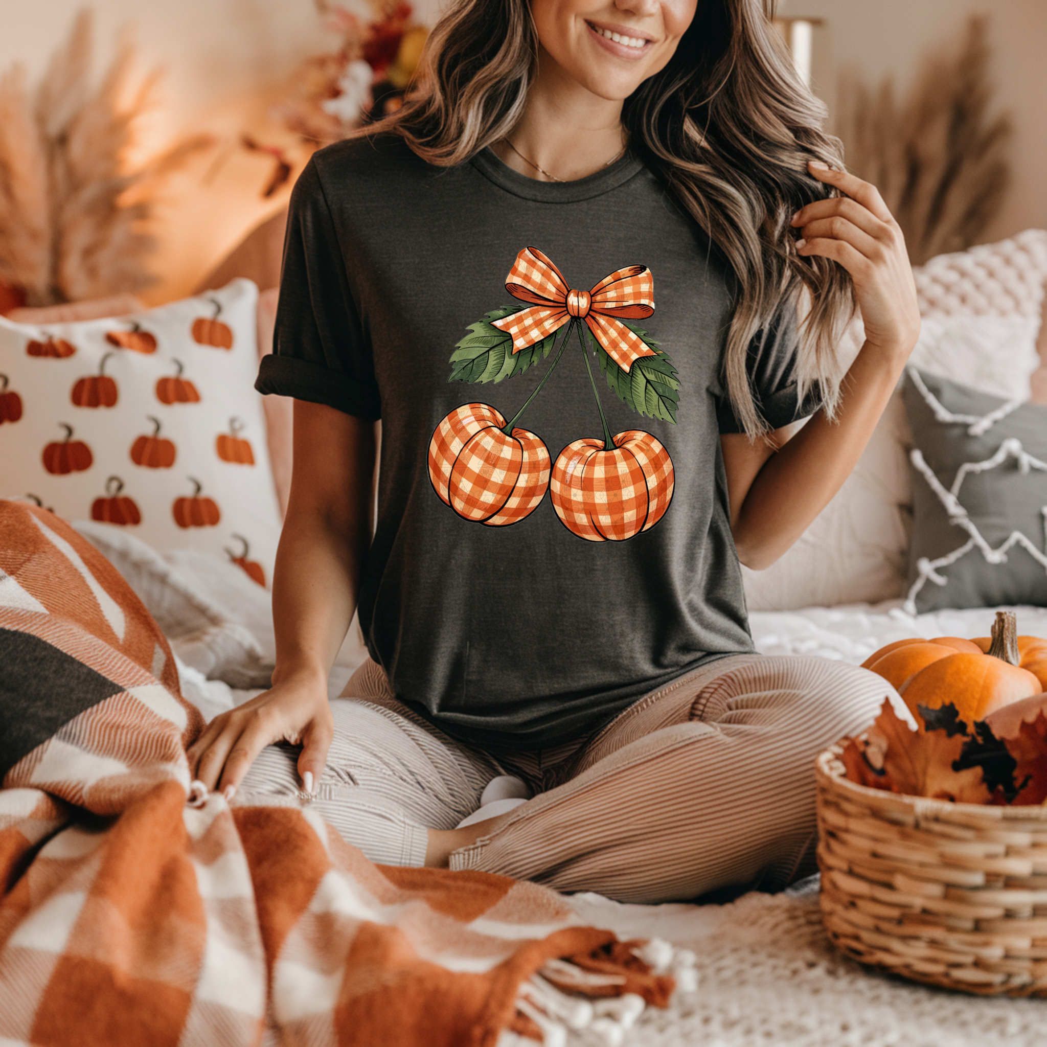 Checkered Cherry Pumpkins