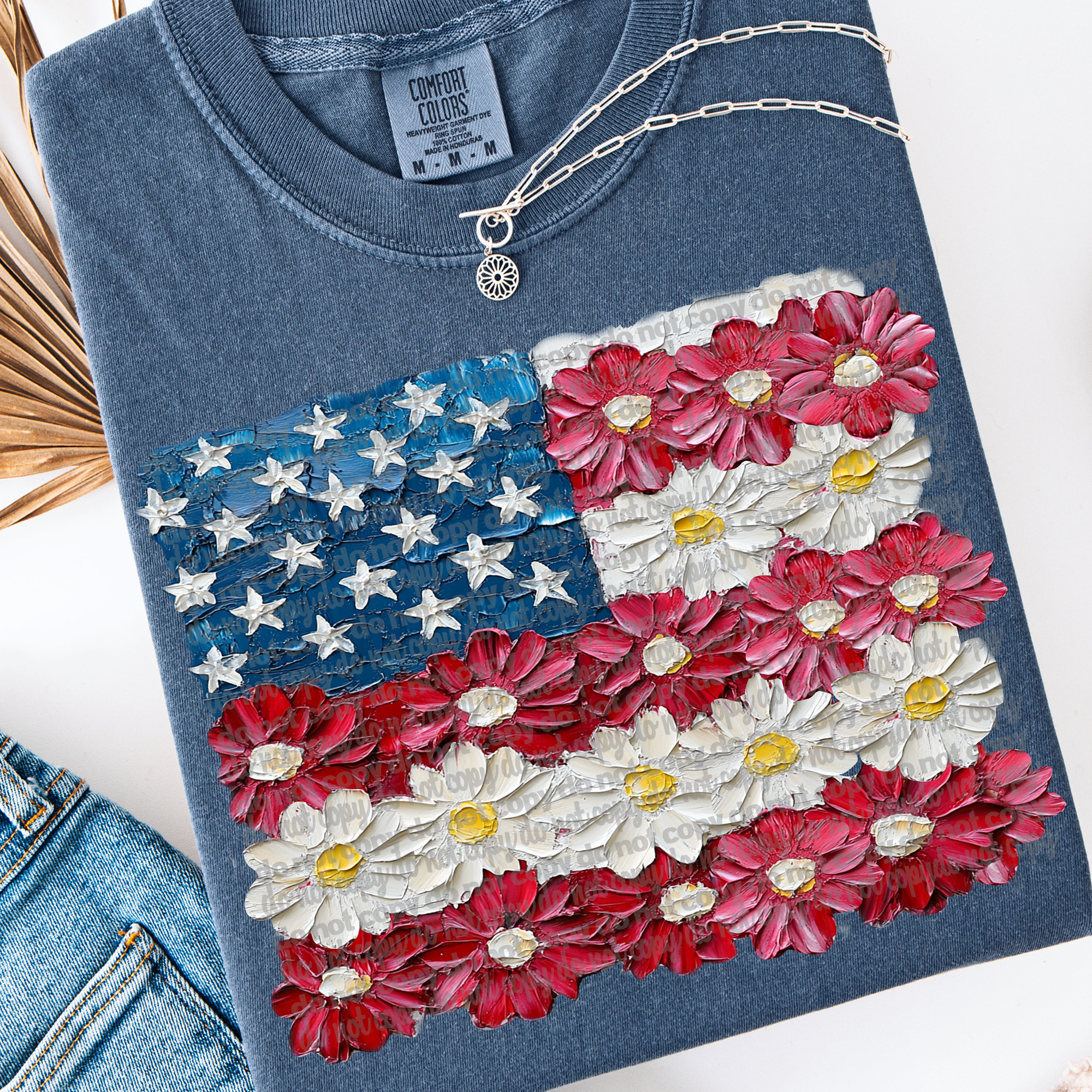 Painted Daisy Flag