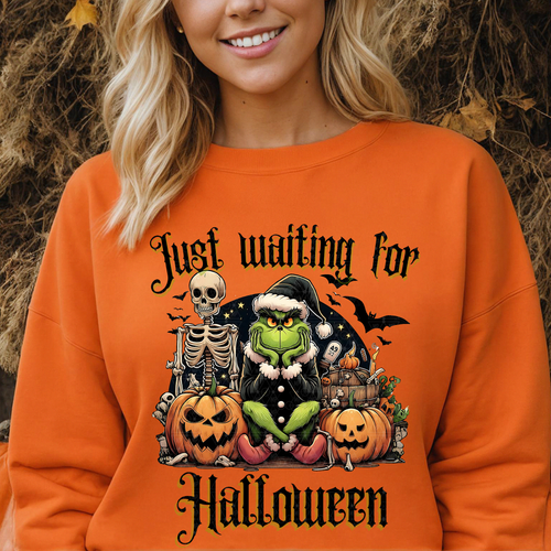 Load image 1 in gallery view. Just Waiting For Halloween