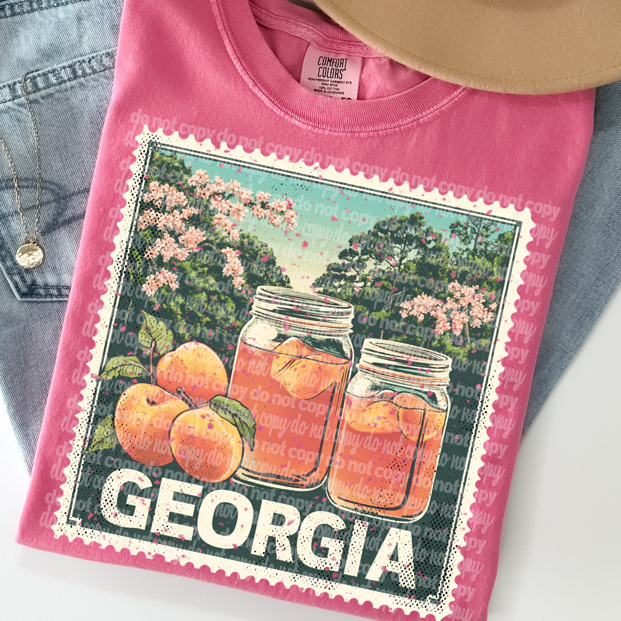 Vintage Stamp Georgia