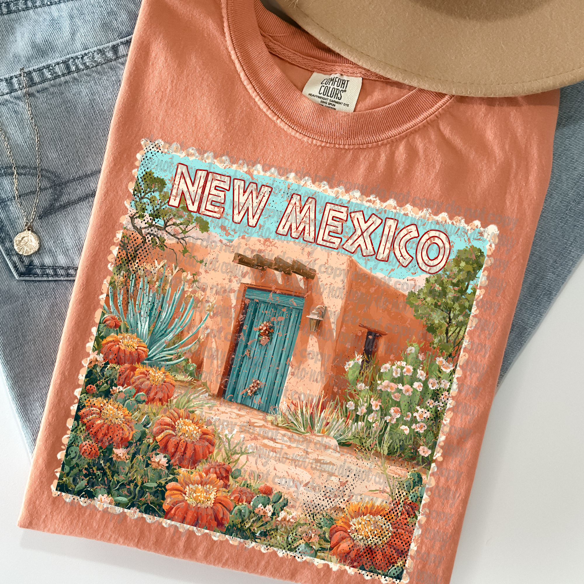 Vintage Stamp New Mexico