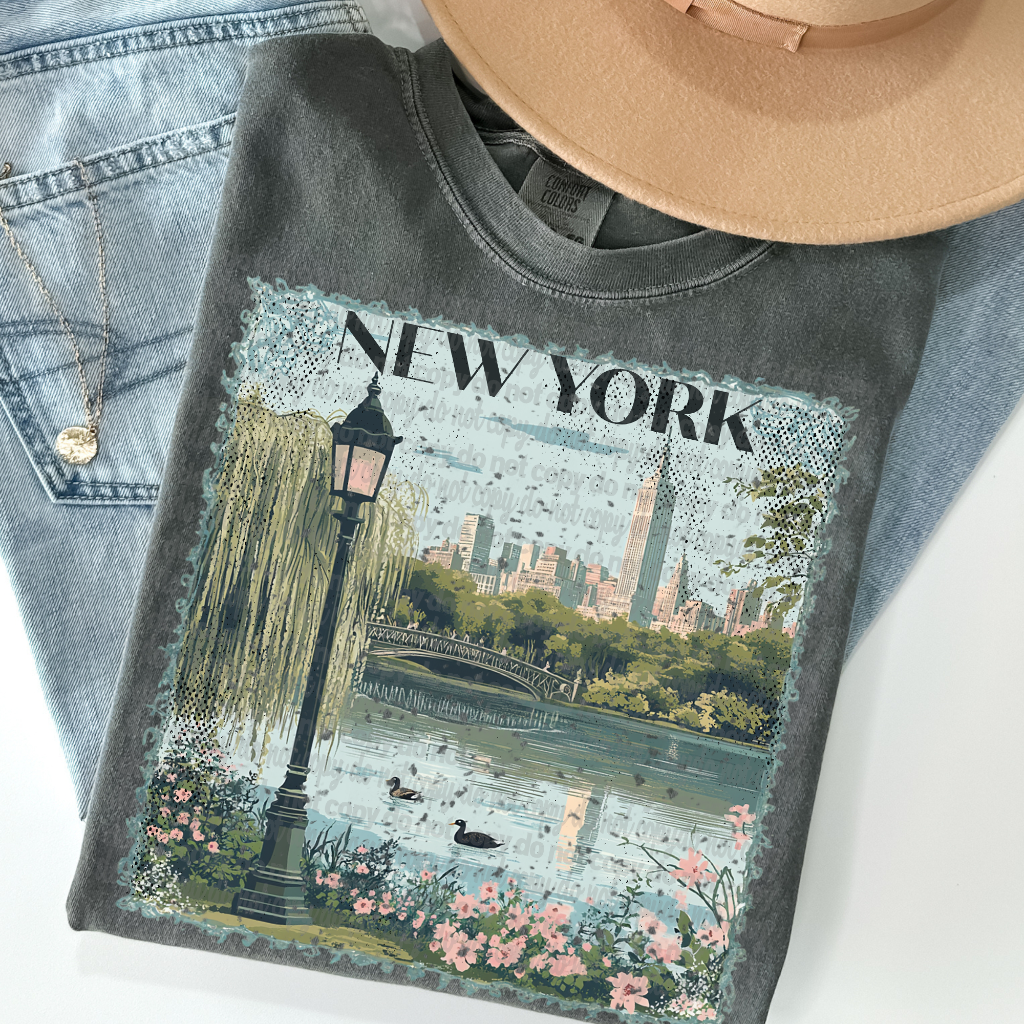 Vintage Stamp New York