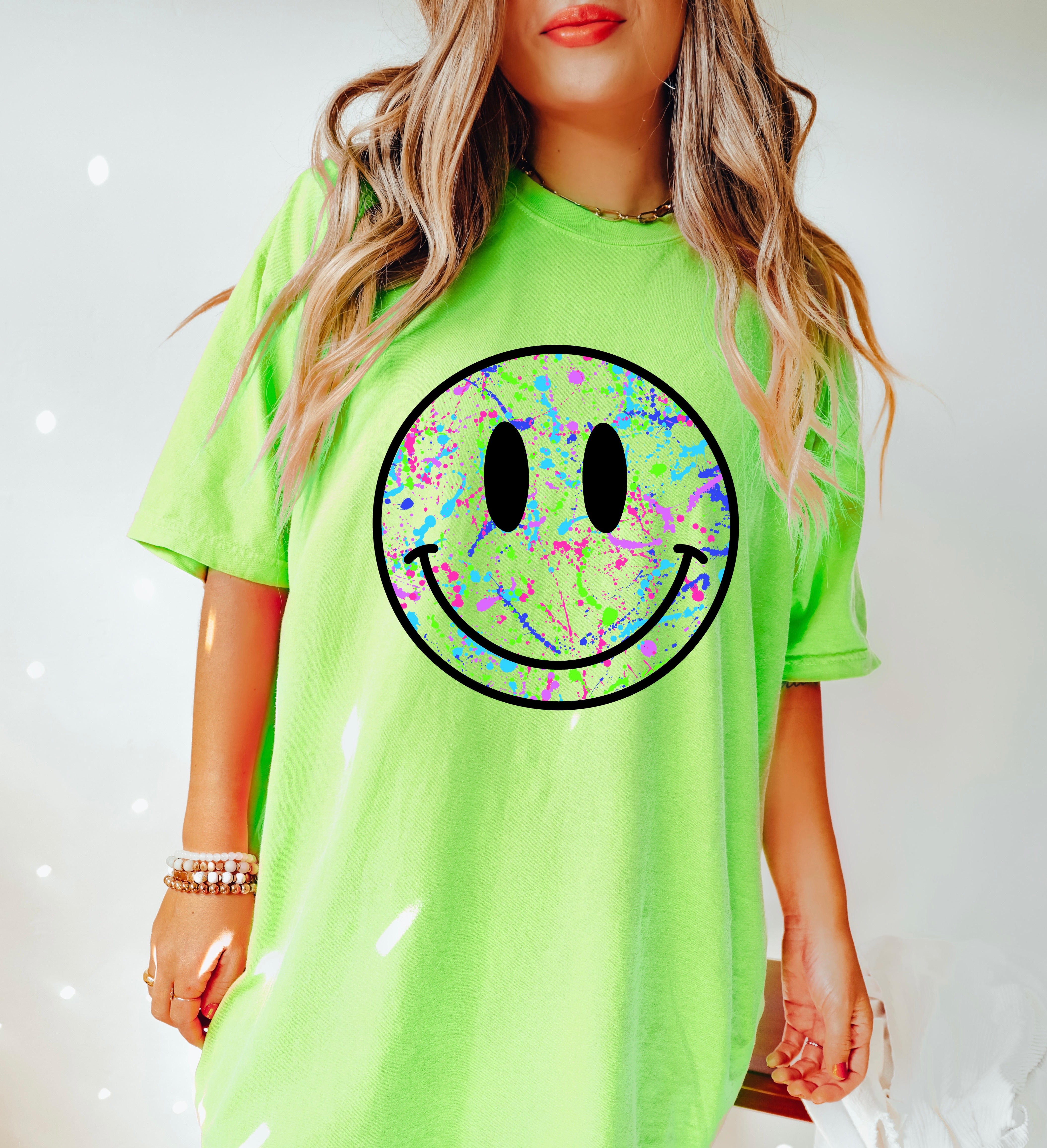 Neon Smiley